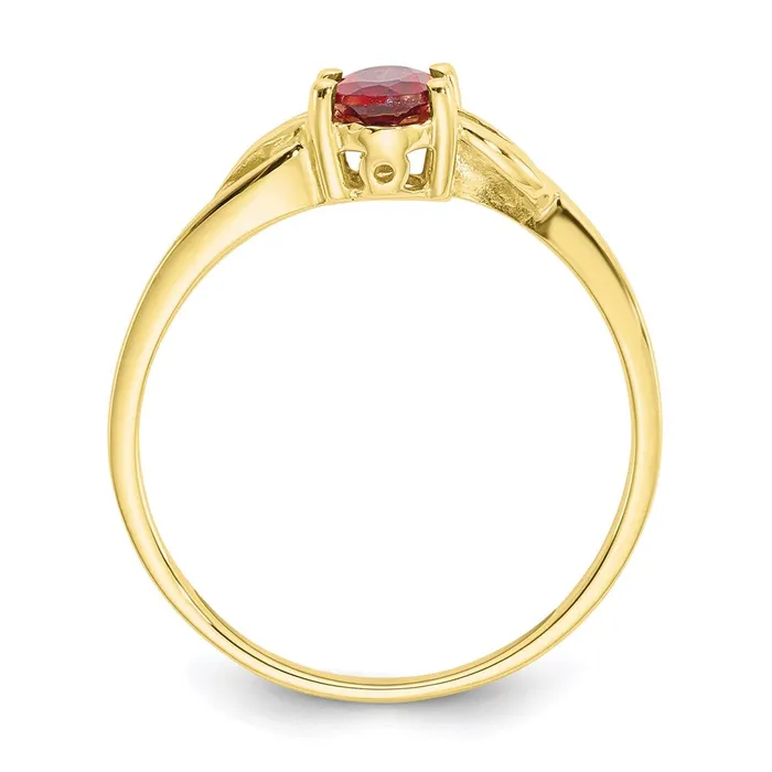 10k Polished Geniune Garnet Birthstone RingWBC10XBR130 WB Choice Jewelry Rings 10k Polished Geniune Garnet Birthstone RingWBC10XBR130 WB Choice Jewelry Rings