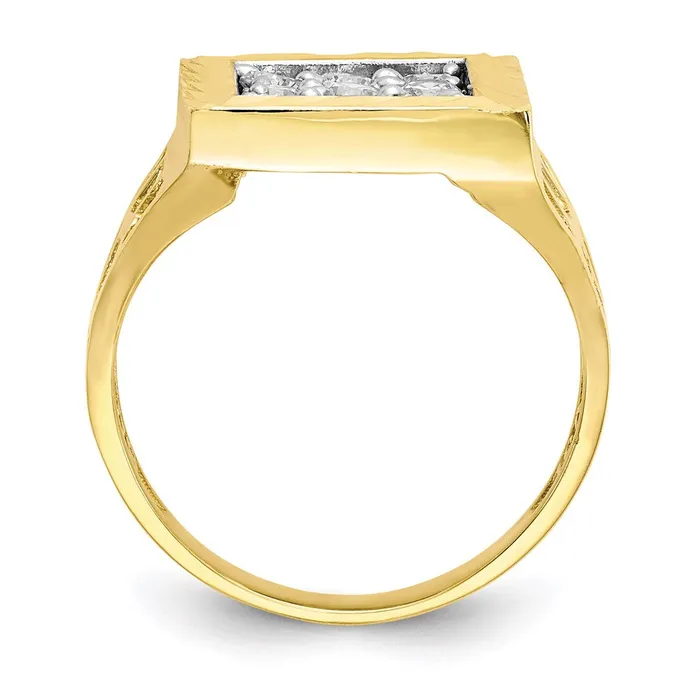 Rings 10k Mens CZ RingWBC10C1302 WB Choice Jewelry Rings 10k Mens CZ RingWBC10C1302 WB Choice Jewelry