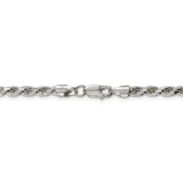 Sterling Silver 35mm Diamondcut Rope ChainWBCQDC0809 WB Choice Jewelry Rings Sterling Silver 35mm Diamondcut Rope ChainWBCQDC0809 WB Choice Jewelry Rings