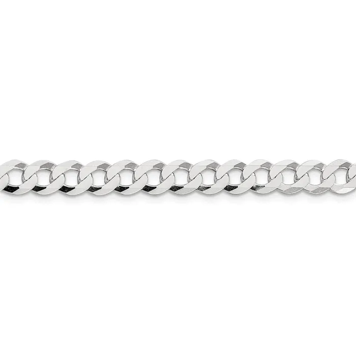 Sterling Silver 68mm Flat Curb ChainWBCQLB18016 WB Choice Jewelry Rings Sterling Silver 68mm Flat Curb ChainWBCQLB18016 WB Choice Jewelry Rings