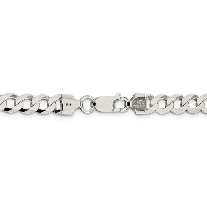 Sterling Silver 68mm Flat Curb ChainWBCQLB18016 WB Choice Jewelry Rings Sterling Silver 68mm Flat Curb ChainWBCQLB18016 WB Choice Jewelry Rings
