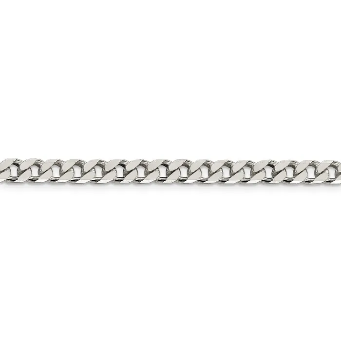 Sterling Silver Polished 5mm Curb ChainWBCQFC14724 WB Choice Jewelry Rings Sterling Silver Polished 5mm Curb ChainWBCQFC14724 WB Choice Jewelry Rings