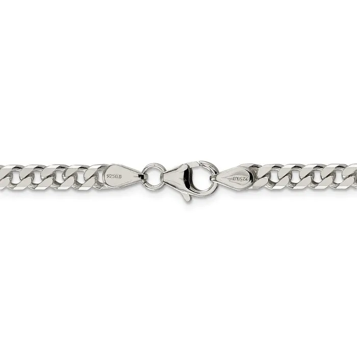 Sterling Silver Polished 5mm Curb ChainWBCQFC14724 WB Choice Jewelry Rings Sterling Silver Polished 5mm Curb ChainWBCQFC14724 WB Choice Jewelry Rings