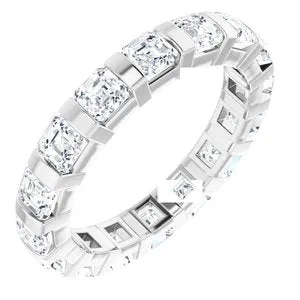 WB Choice Jewelry Rings 14K White 2 12 CTW Diamond Eternity Band 12362560161PSTWBC