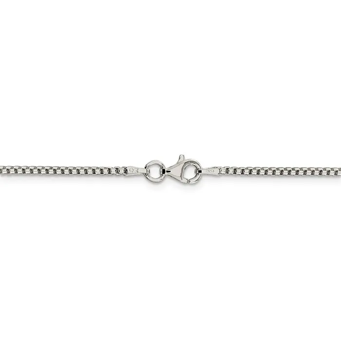 WB Choice Jewelry Rings Sterling Silver 175mm Round Box ChainWBCQHX03542 WB Choice Jewelry Rings Sterling Silver 175mm Round Box ChainWBCQHX03542