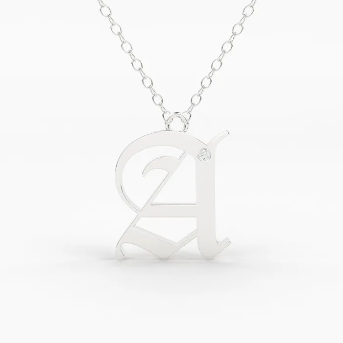 Necklaces Initial Diamond Necklace 14k Solid Gold Letter Necklace Old English Necklace Letter Jewelry Personalized Necklace Monogram Gift Jalvi Co Necklaces Initial Diamond Necklace 14k Solid Gold Letter Necklace Old English Necklace Letter Jewelry Personalized Necklace Monogram Gift Jalvi Co