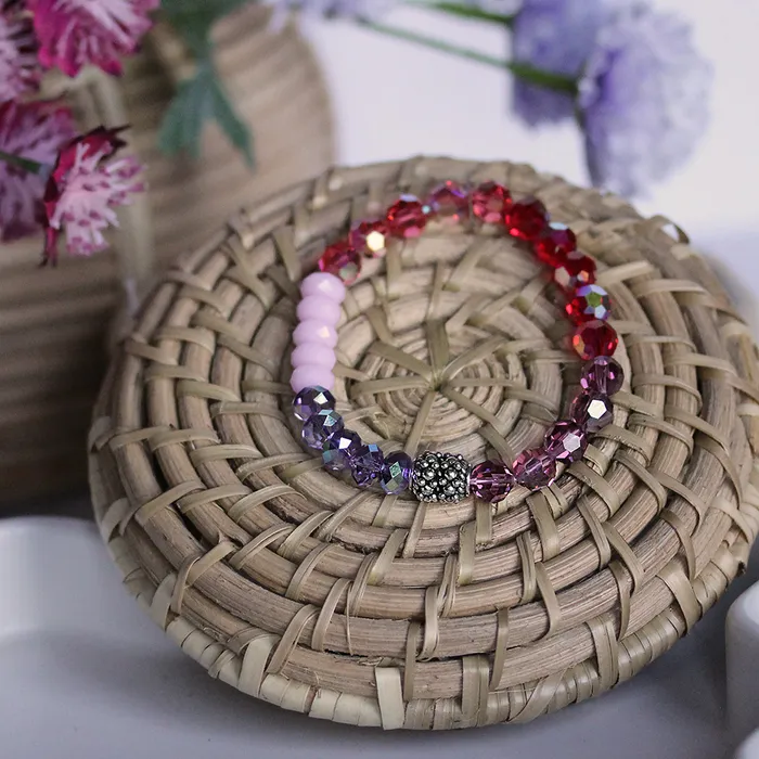 Elisa Ilana Bracelets Swarovski Crystal Elements Multicolor Stretch Bracelet Elisa Ilana Bracelets Swarovski Crystal Elements Multicolor Stretch Bracelet