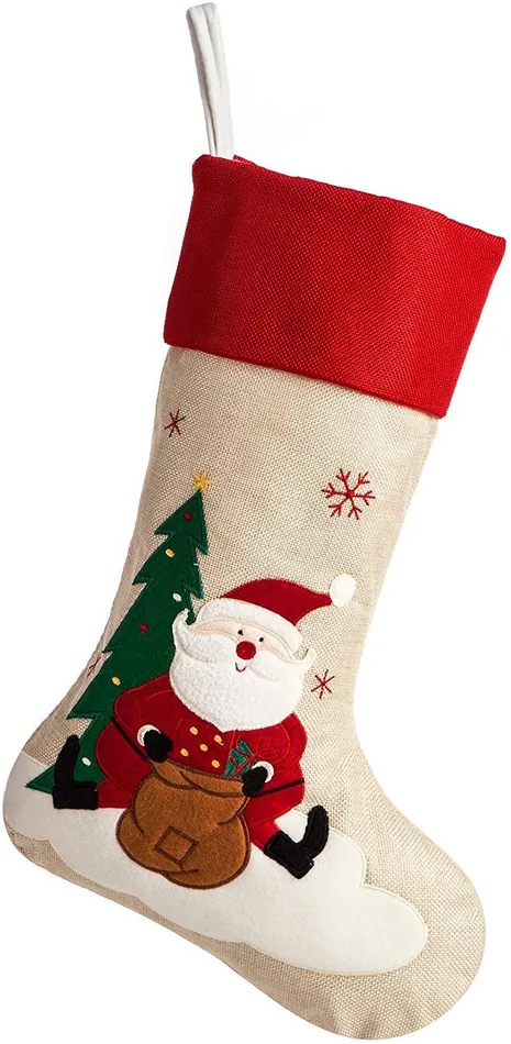 sparklingselections Necklaces New Christmas Stocking Xmas Tree Rustic Ornaments Cuff