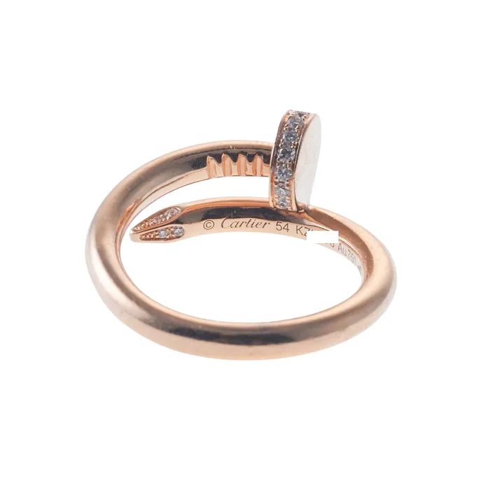 Cartier Rings Cartier Juste Un Clou Rose Gold Diamond Ring
