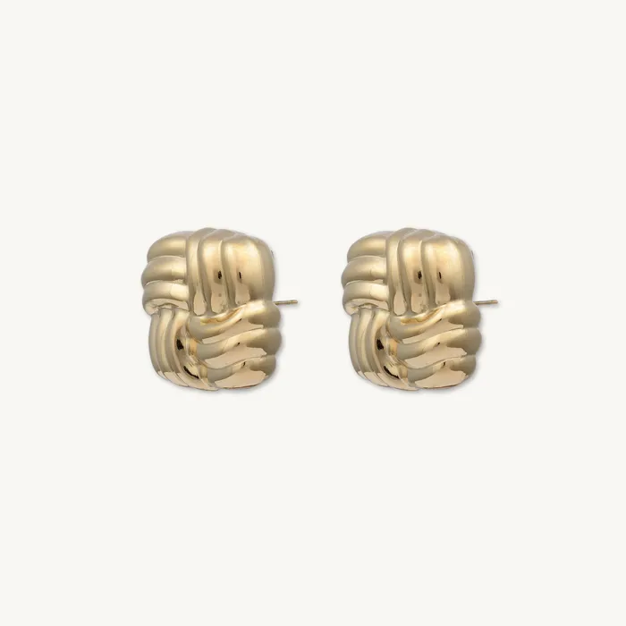 Camile Stone Earrings Mason Statement Stud Earrings