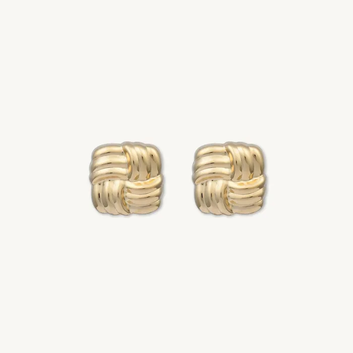 Camile Stone Earrings Mason Statement Stud Earrings