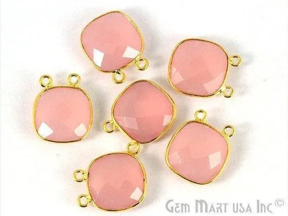 Cushion 14mm Cat Bail Gold Bezel Gemstone Connector Pick Stone Lot Size GemMartUSA Earrings Cushion 14mm Cat Bail Gold Bezel Gemstone Connector Pick Stone Lot Size GemMartUSA Earrings