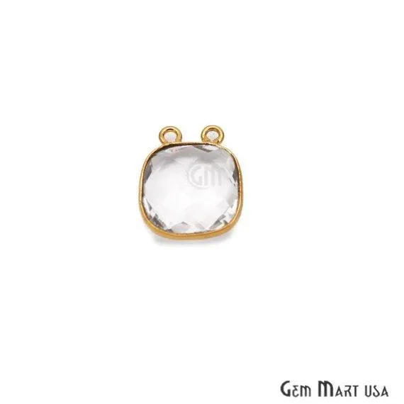 Cushion 14mm Cat Bail Gold Bezel Gemstone Connector Pick Stone Lot Size GemMartUSA Earrings Cushion 14mm Cat Bail Gold Bezel Gemstone Connector Pick Stone Lot Size GemMartUSA Earrings