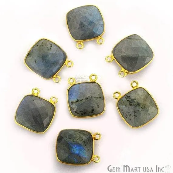 Cushion 14mm Cat Bail Gold Bezel Gemstone Connector Pick Stone Lot Size GemMartUSA Earrings Cushion 14mm Cat Bail Gold Bezel Gemstone Connector Pick Stone Lot Size GemMartUSA Earrings