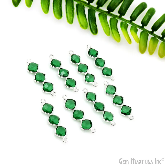 GemmartUSA Rings DIY Gemstone 29x7mm Silver Plated Finding Component GemmartUSA Rings DIY Gemstone 29x7mm Silver Plated Finding Component