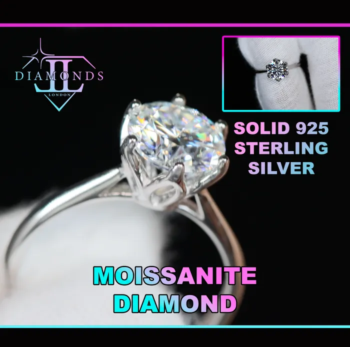 Lab Diamonds London Rings 30ct Womens Moissanite Engagement Ring Moissanite Engagement Rings