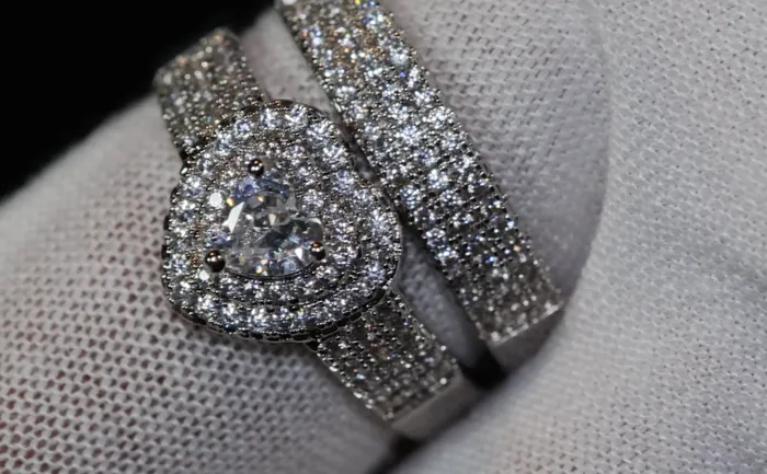 Lab Diamonds London Rings Heart Ring Diamond Heart Ring Heart Ring with Diamonds Engagement Ring Set