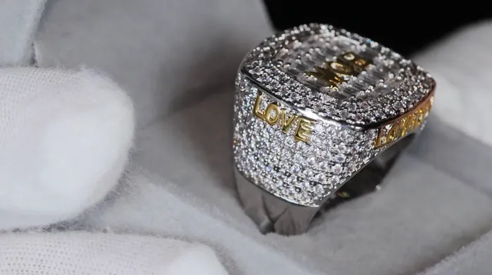 Lab Diamonds London Rings Mens Big Iced Out Ring Iced Out Super bowl Ring Mens Hip Hop Rings