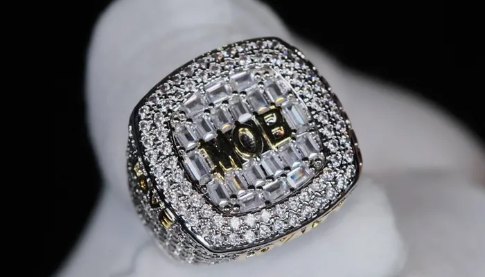 Lab Diamonds London Rings Mens Big Iced Out Ring Iced Out Super bowl Ring Mens Hip Hop Rings
