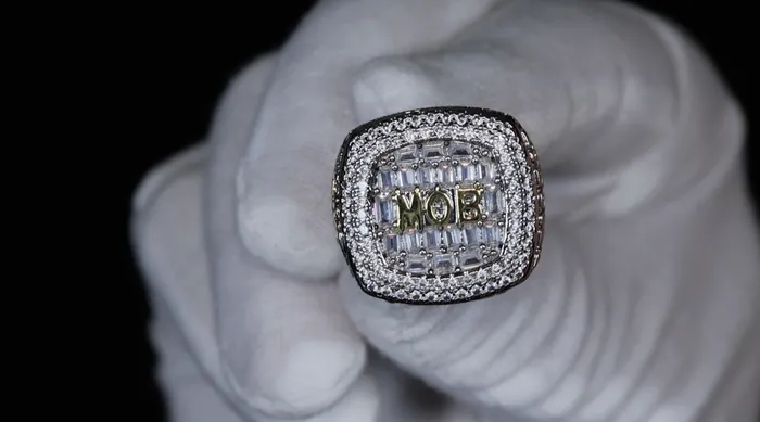Lab Diamonds London Rings Mens Big Iced Out Ring Iced Out Super bowl Ring Mens Hip Hop Rings