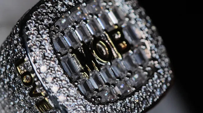 Lab Diamonds London Rings Mens Big Iced Out Ring Iced Out Super bowl Ring Mens Hip Hop Rings