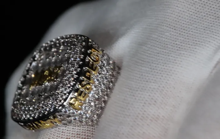 Lab Diamonds London Rings Mens Big Iced Out Ring Iced Out Super bowl Ring Mens Hip Hop Rings