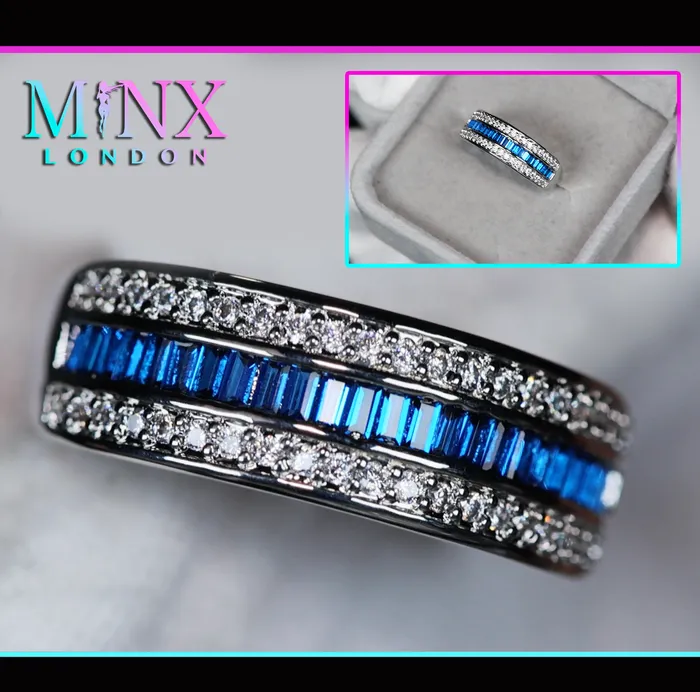 Mens Blue Diamond Ring Blue Diamond Rings Womens Blue Diamond Ring Lab Diamonds London Rings