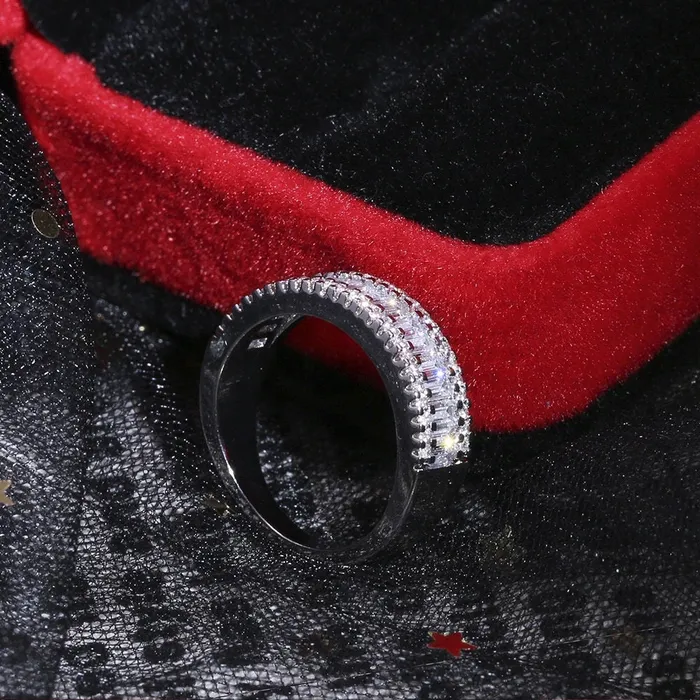 Minx London Rings Eternity Ring Promise Ring Baguette Ring Womens Ring Eternity Ring Diamond Iced Out Ring Engagement Rings Eternity Ring Ring