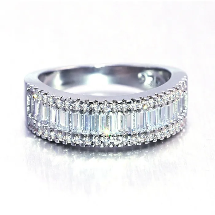 Minx London Rings Eternity Ring Promise Ring Baguette Ring Womens Ring Eternity Ring Diamond Iced Out Ring Engagement Rings Eternity Ring Ring