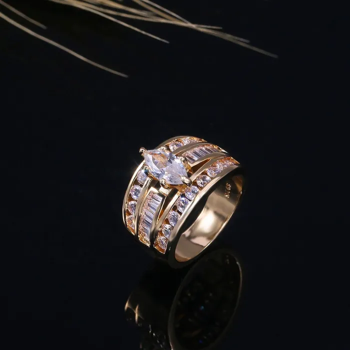 Minx London Rings Marquise Ring Marquise Diamond Ring Gold Diamond Ring Gold Ring with Diamonds Gold Iced Out Rings Big Diamond Ring Big Gold Ring
