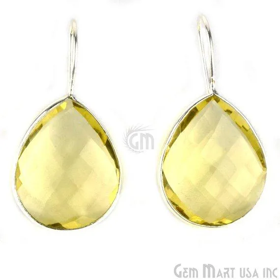 Pear Shape 21x26mm Silver Plated Gemstone Hook Earrings Pick your Gemstone 900111 GemMartUSA Earrings Pear Shape 21x26mm Silver Plated Gemstone Hook Earrings Pick your Gemstone 900111 GemMartUSA Earrings