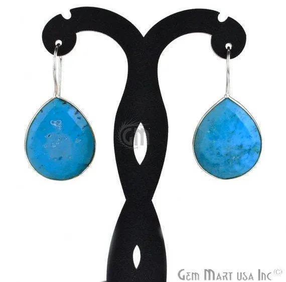 Pear Shape 21x26mm Silver Plated Gemstone Hook Earrings Pick your Gemstone 900111 GemMartUSA Earrings Pear Shape 21x26mm Silver Plated Gemstone Hook Earrings Pick your Gemstone 900111 GemMartUSA Earrings