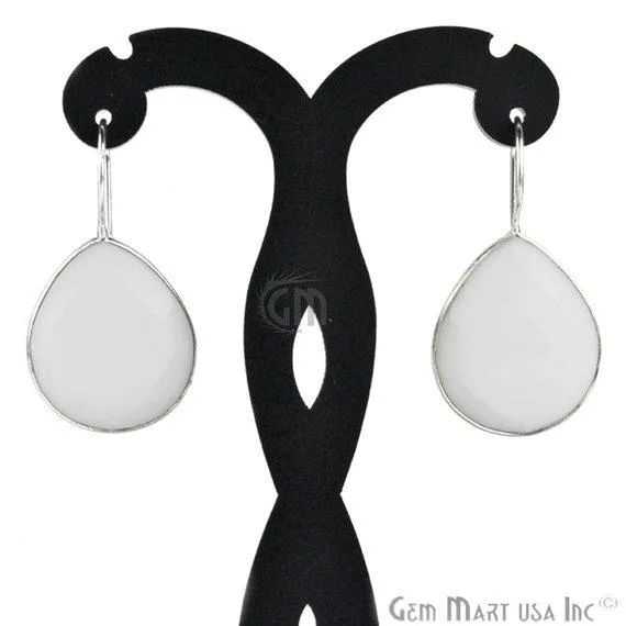 Pear Shape 21x26mm Silver Plated Gemstone Hook Earrings Pick your Gemstone 900111 GemMartUSA Earrings Pear Shape 21x26mm Silver Plated Gemstone Hook Earrings Pick your Gemstone 900111 GemMartUSA Earrings