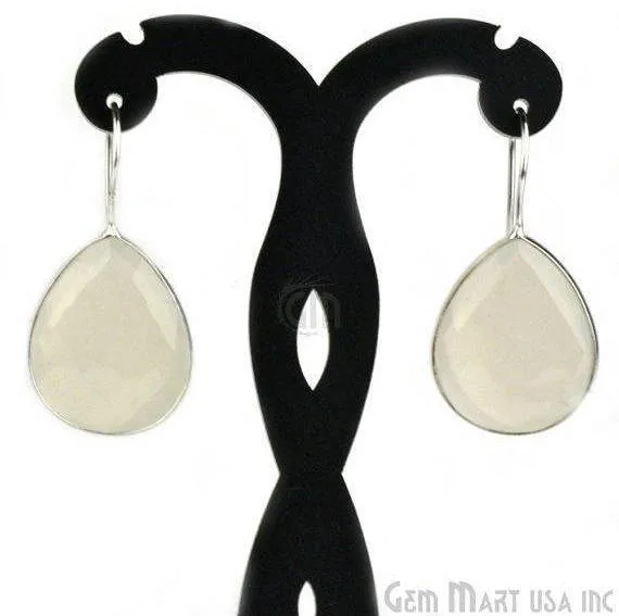 Pear Shape 21x26mm Silver Plated Gemstone Hook Earrings Pick your Gemstone 900111 GemMartUSA Earrings Pear Shape 21x26mm Silver Plated Gemstone Hook Earrings Pick your Gemstone 900111 GemMartUSA Earrings