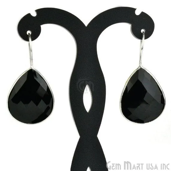 Pear Shape 21x26mm Silver Plated Gemstone Hook Earrings Pick your Gemstone 900111 GemMartUSA Earrings Pear Shape 21x26mm Silver Plated Gemstone Hook Earrings Pick your Gemstone 900111 GemMartUSA Earrings