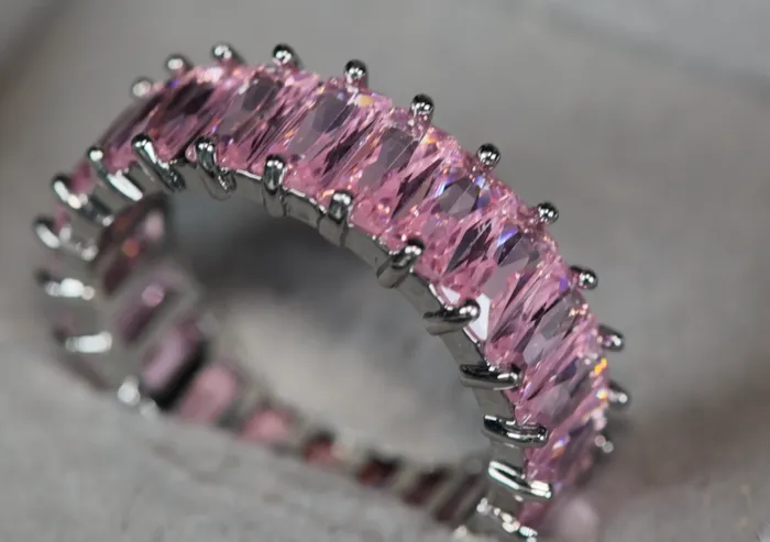 Rings Lab Diamonds London Pink Diamond Eternity Ring Pink Diamond Ring
