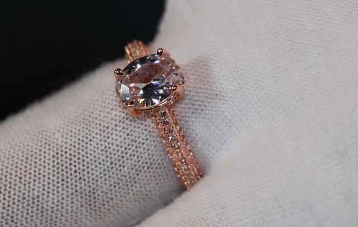 Rose Gold Engagement Ring Diamond Engagement Ring Rose Gold Ring Engagement Ring Rose Gold Wedding Ring Lab Diamonds London Rings